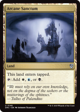 Arcane Sanctum - Aetherdrift Commander