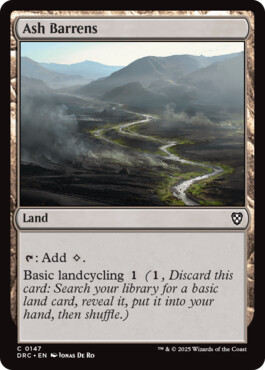Ash Barrens - Aetherdrift Commander