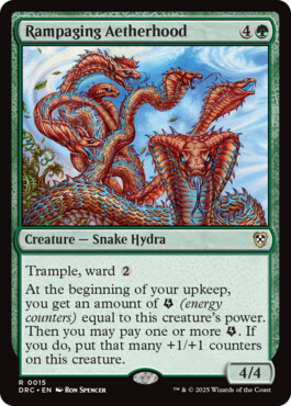 Rampaging Aetherhood - Aetherdrift Commander