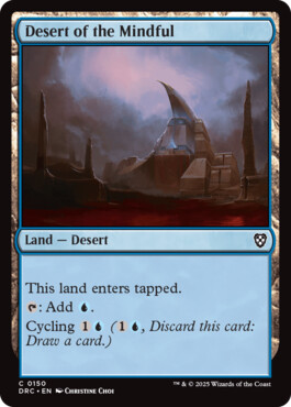 Desert of the Mindful - Aetherdrift Commander