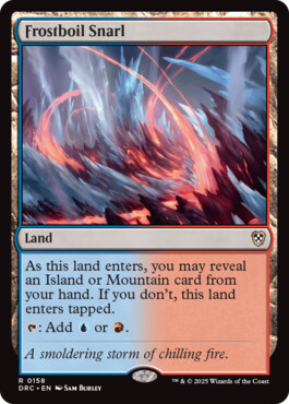 Frostboil Snarl - Aetherdrift Commander