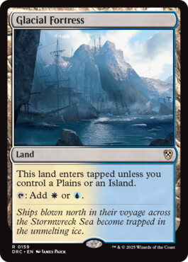 Glacial Fortress - Aetherdrift Commander