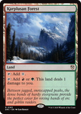 Karplusan Forest - Aetherdrift Commander