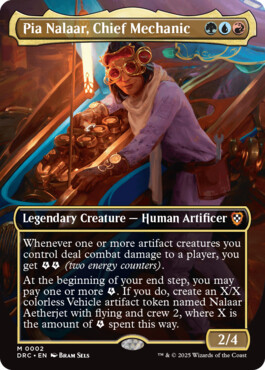 Pia Nalaar, Chief Mechanic - Aetherdrift Commander