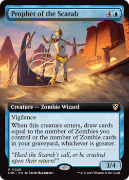 Prophet of the Scarab - Aetherdrift Commander