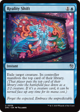 Reality Shift - Aetherdrift Commander