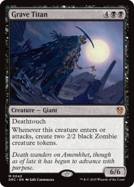 Grave Titan - Aetherdrift Commander
