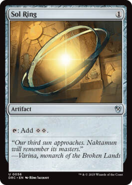 Sol Ring - Aetherdrift Commander