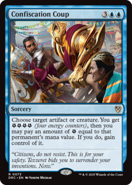 Confiscation Coup - Aetherdrift Commander