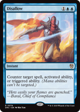 Disallow - Aetherdrift Commander