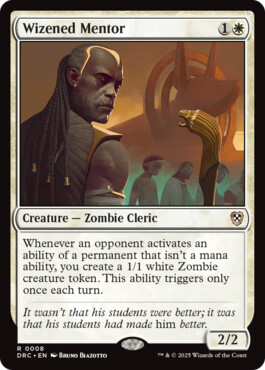 Wizened Mentor - Aetherdrift Commander