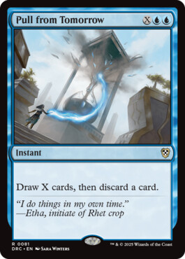Pull from Tomorrow - Aetherdrift Commander