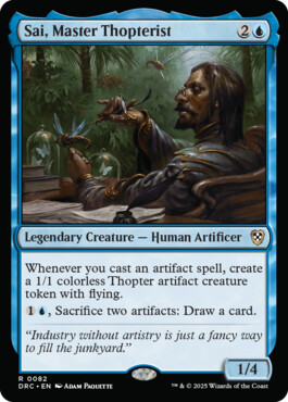 Sai, Master Thopterist - Aetherdrift Commander