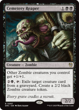 Cemetery Reaper - Aetherdrift Commander