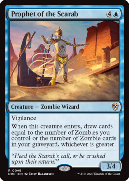 Prophet of the Scarab - Aetherdrift Commander