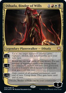 Dihada, Binder of Wills - Dominaria United Commander