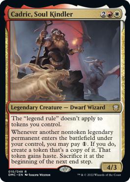 Cadric, Soul Kindler - Dominaria United Commander