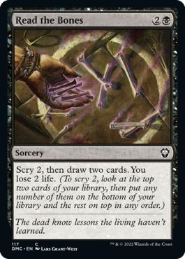 Read the Bones - Dominaria United Commander