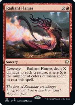 Radiant Flames - Dominaria United Commander