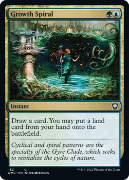 Growth Spiral - Dominaria United Commander