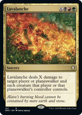 Lavalanche - Dominaria United Commander