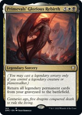 Primevals' Glorious Rebirth - Dominaria United Commander