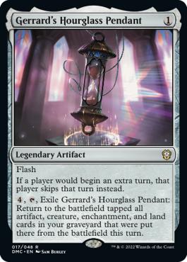 Gerrard's Hourglass Pendant - Dominaria United Commander