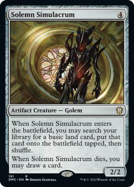 Solemn Simulacrum - Dominaria United Commander