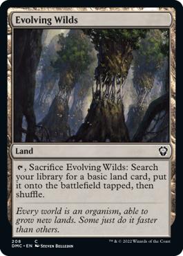 Evolving Wilds - Dominaria United Commander