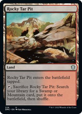 Rocky Tar Pit - Dominaria United Commander