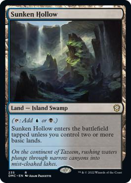 Sunken Hollow - Dominaria United Commander