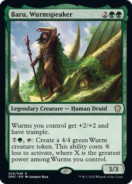 Baru, Wurmspeaker - Dominaria United Commander