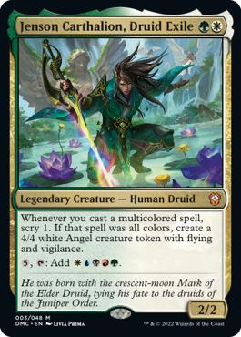 Jenson Carthalion, Druid Exile - Dominaria United Commander