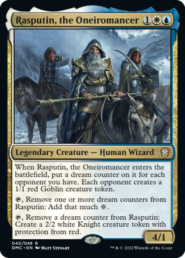 Rasputin, the Oneiromancer - Dominaria United Commander