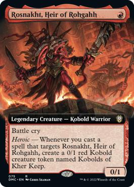 Rosnakht, Heir of Rohgahh - Dominaria United Commander