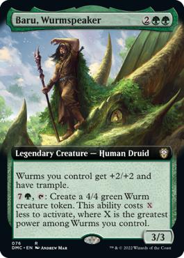 Baru, Wurmspeaker - Dominaria United Commander