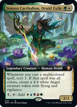 Jenson Carthalion, Druid Exile - Dominaria United Commander