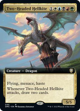 Two-Headed Hellkite - Dominaria United Commander