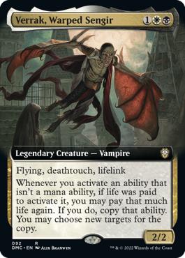 Verrak, Warped Sengir - Dominaria United Commander