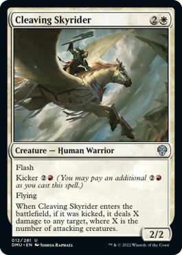 Cleaving Skyrider - Dominaria United