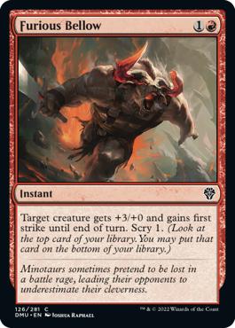 Furious Bellow - Dominaria United