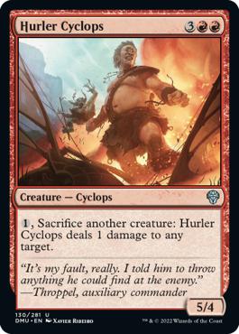 Hurler Cyclops - Dominaria United