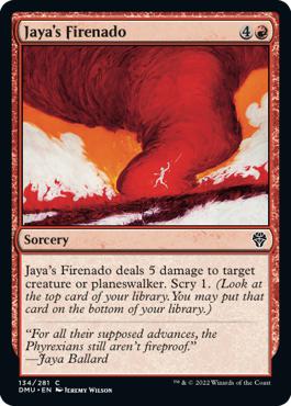 Jaya's Firenado - Dominaria United