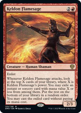 Keldon Flamesage - Dominaria United