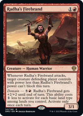 Radha's Firebrand - Dominaria United