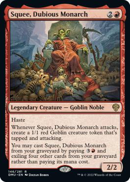 Squee, Dubious Monarch - Dominaria United