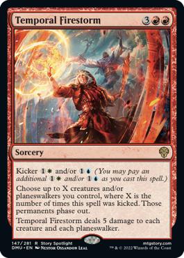 Temporal Firestorm - Dominaria United