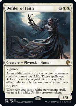 Defiler of Faith - Dominaria United