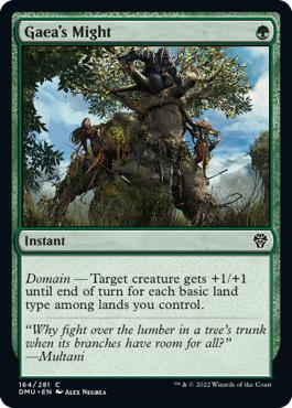 Gaea's Might - Dominaria United