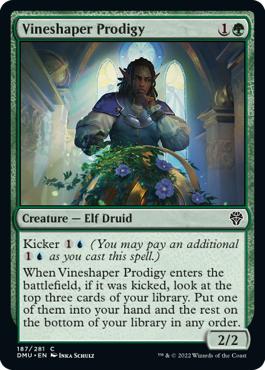 Vineshaper Prodigy - Dominaria United